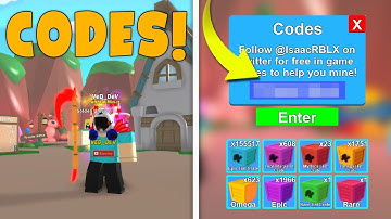 *SECRET* LATEST CODES IN MINING SIMULATOR! (Roblox)