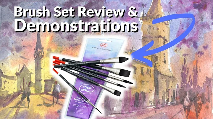 Brush Set Review (Zen Art Supplies): Brush Tips an...