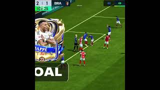mbappe's solo run. #foryou #fifamobile #1000subs #fifa #football #edit #mbappe