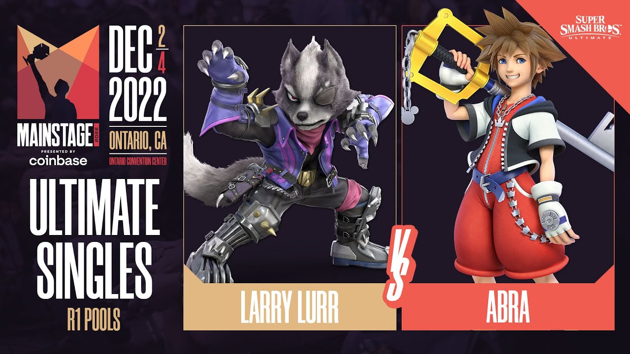 Larry Lurr (Wolf) vs abra (Sora, Joker) Ultimate Singles Pools