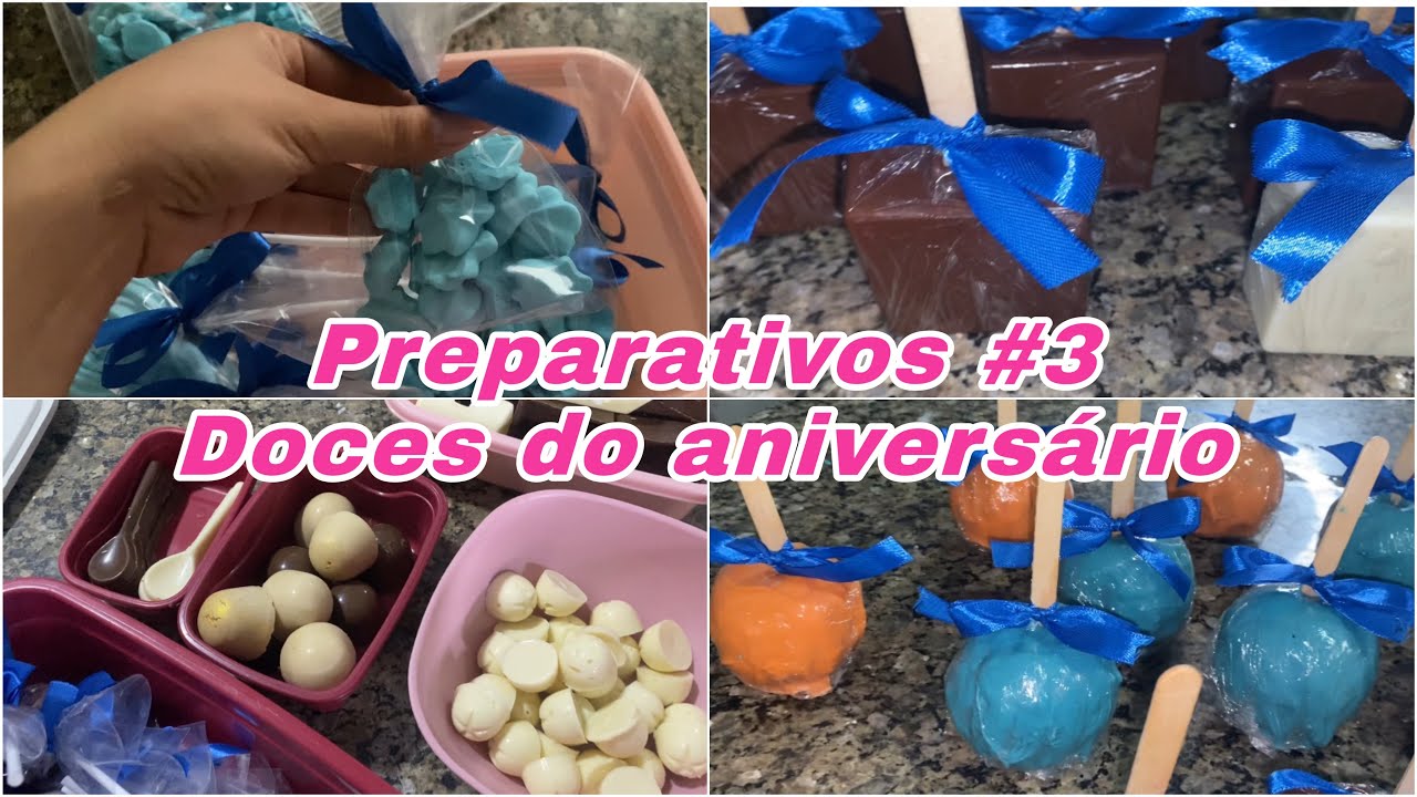 PREPARATIVOS #3 DO ANIVERSÁRIO TEMA NARUTO/ FIZEMOS BOLO NO PALITO, MAÇÃ DO AMOR, TRUFAS…