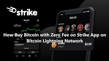 How to Use Bitcoin Lightining Network Strike App for Zero Fee Bitcoin Purchase