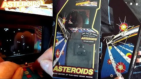 and finally I got Replicade Asteroids