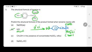 Tutorial Amino Acids- Chemical Properties