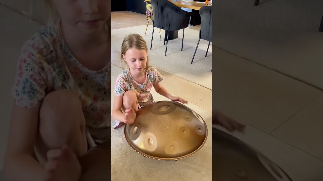 She starts slow and calm until… #handpan #handpanmusic #handpansolo #music