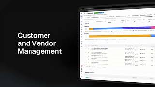Customer and Vendor Management | StartProto Manufacturing Cloud