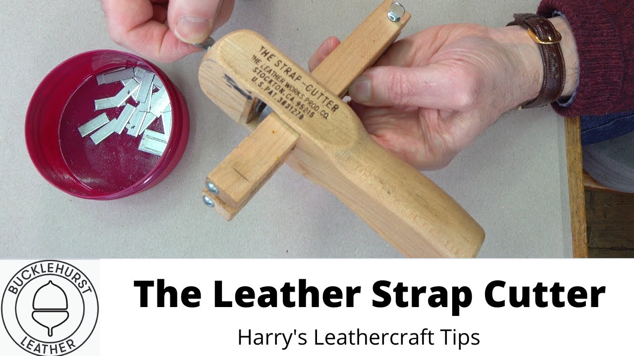 How To Use A Leather Strap Cutter 