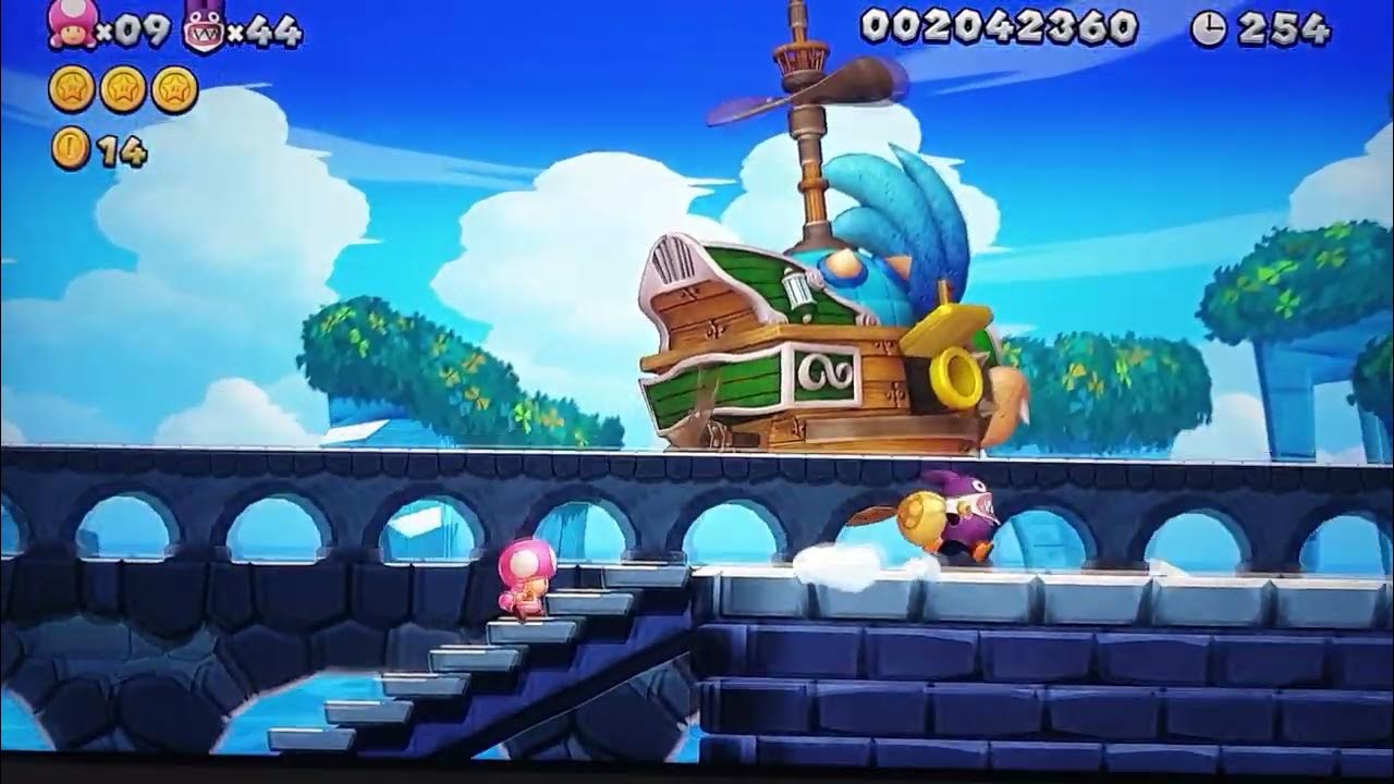 New super luigi u deluxe World 4, Sparkling waters final. YouTube