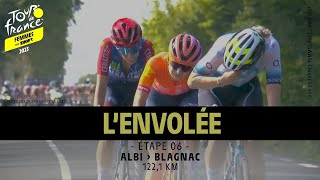 Le Résumé Long - Étape 6 - Tour de France Femmes avec Zwift 2023
