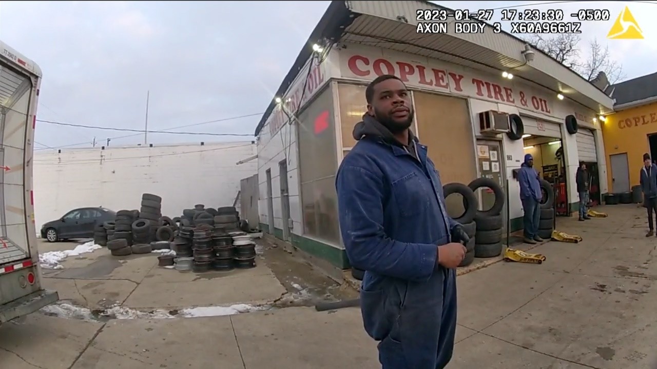 his illegal tire operation fell apart right in front of him