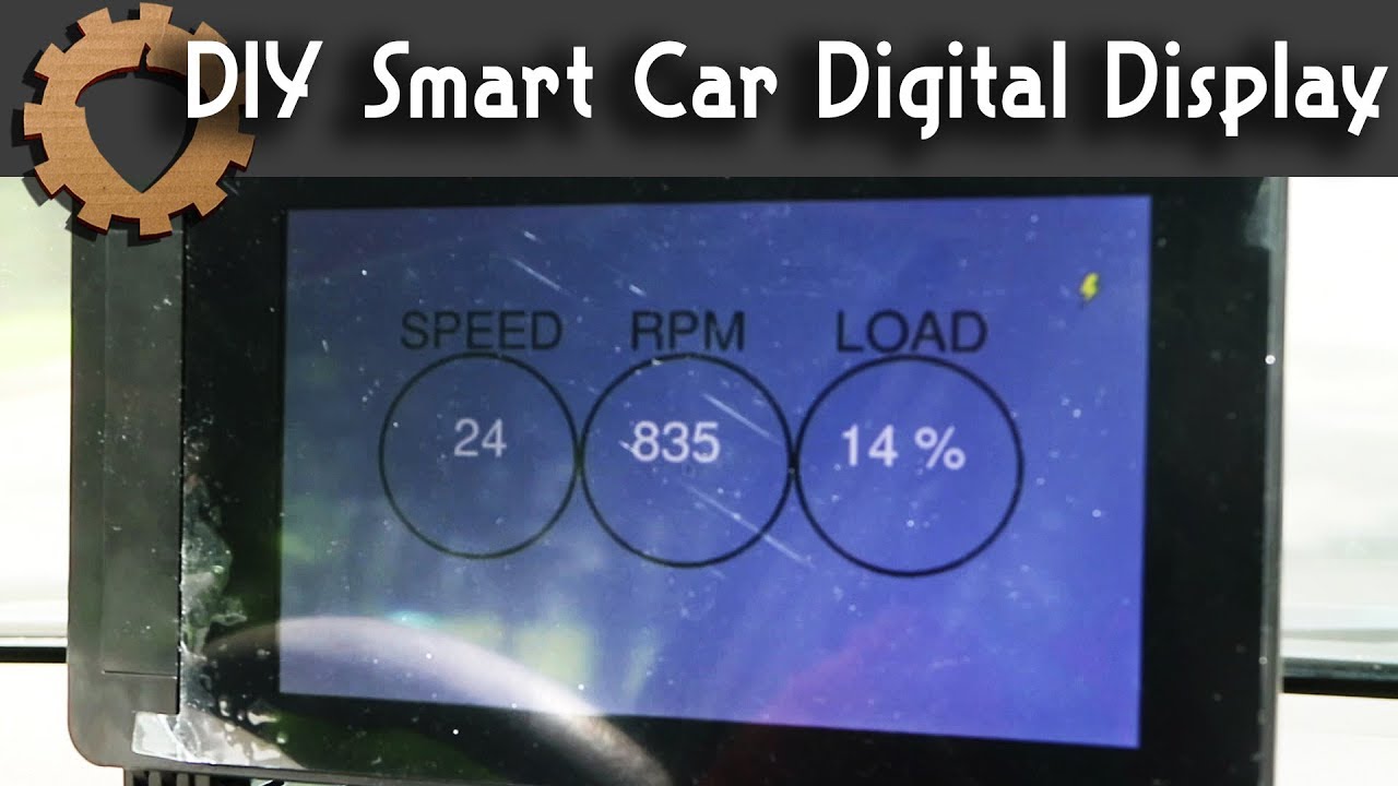 Make A Smart Car Digital Display Diy Smart Car Part 4 Youtube