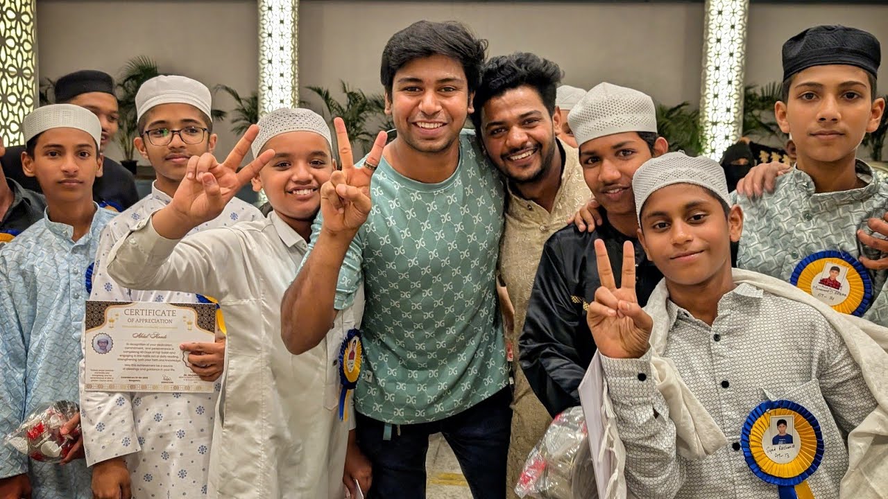 40 days namaz challenge in Bangalore tank garden the biggest giveaway 200 bicycles Journey of Faith