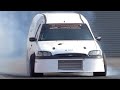 750BHP FORD ESCORT VAN - QUICKEST FWD VAN IN THE WORLD