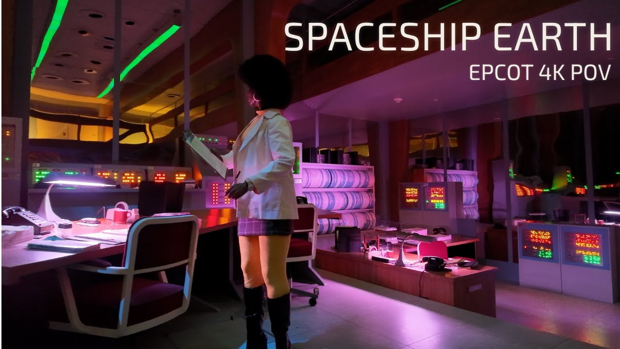 Spaceship Earth POV Ride 🌐 | EPCOT | Disney World | 4K
