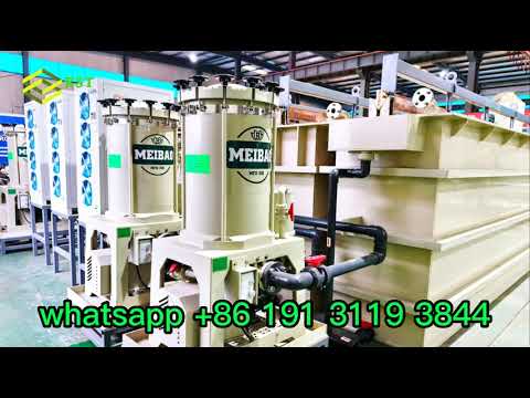 Copper Nickel tin plating equipment #electroplating #plating #coating #metalfinishing #busbar