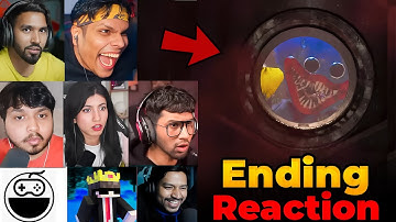 Indian Gamers React to Huggy Wuggy In The ENDING of Poppy Playtime CHAPTER 4 🥲 [part 2]