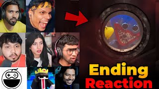 Indian Gamers React to Huggy Wuggy In The ENDING of Poppy Playtime CHAPTER 4 🥲 [part 2]