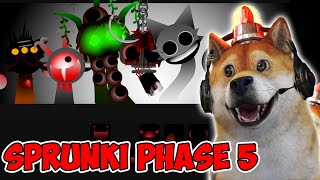 WE TRY THE SPRUNKI THAT'S SUPPOSED TO BE THE CREEPIEST? - SPRUNKI PHASE 5