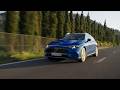 Mercedes-Benz CLA 250+ Shooting Brake with EQ Technology in Sheer blue metallic Driving Video