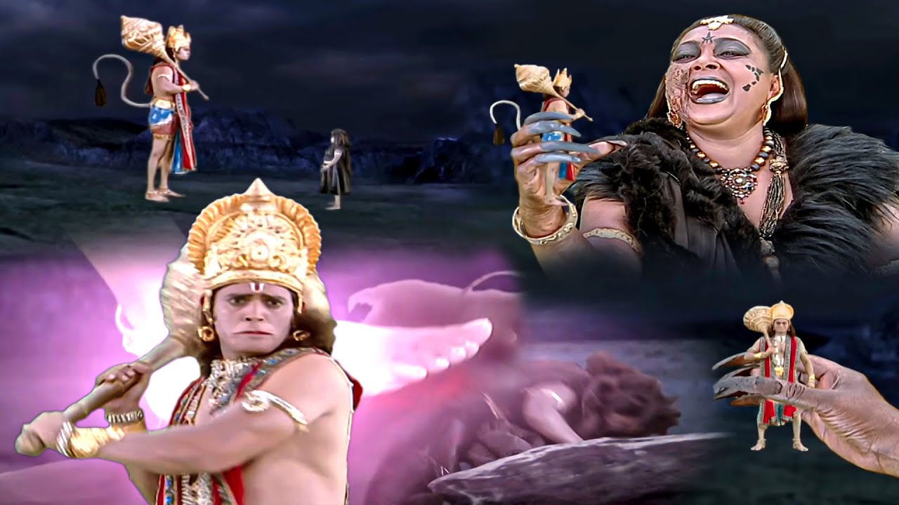 जब हनुमान जी ने लंका के द्वार पर मारी एक लात, काँप उठा रावण का सिंहासन | Jay Jay Jay Bajrang Bali