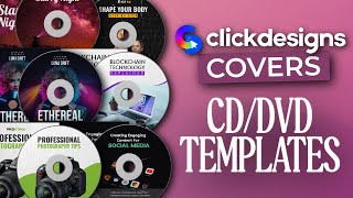 ClickDesigns Covers: CD/DVD Templates
