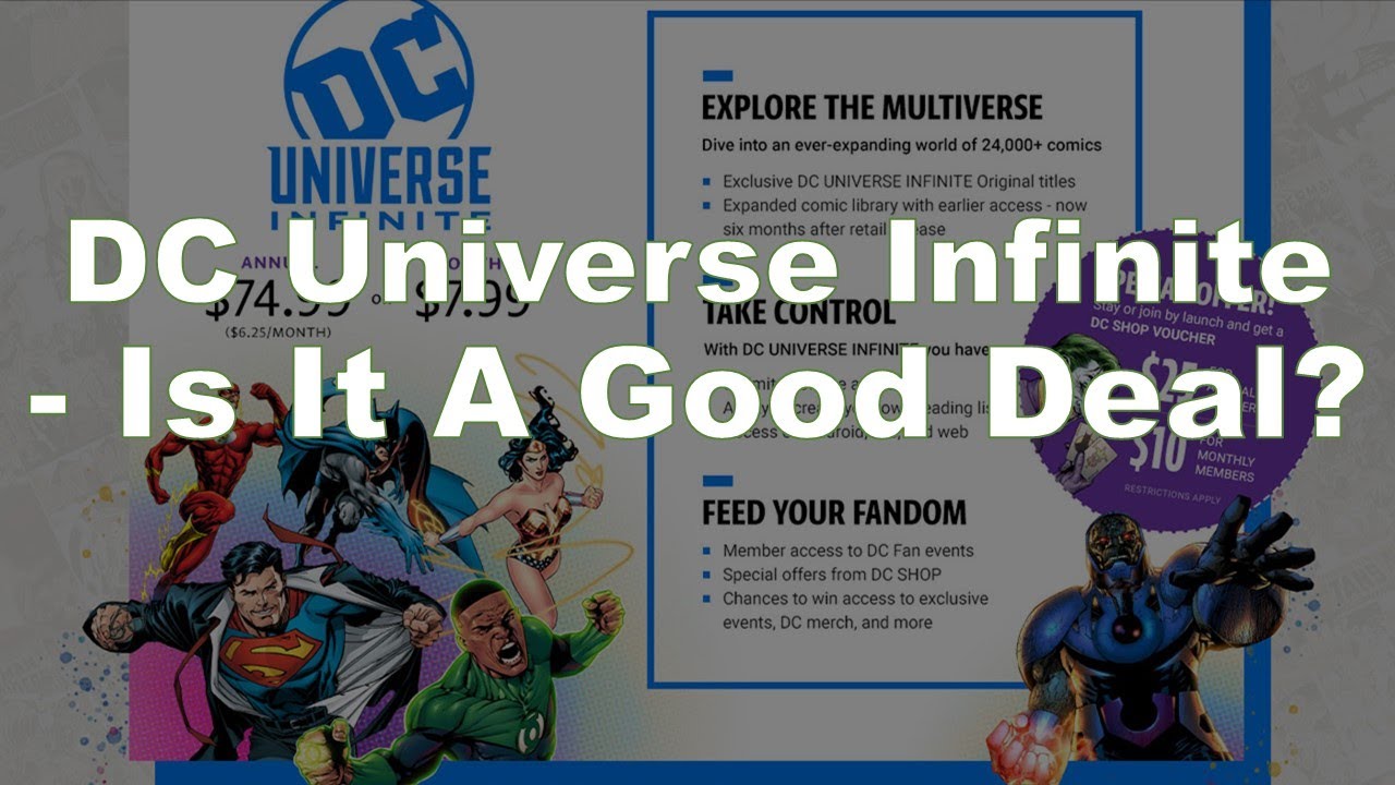 DC UNIVERSE INFINITE: Explore the Multiverse