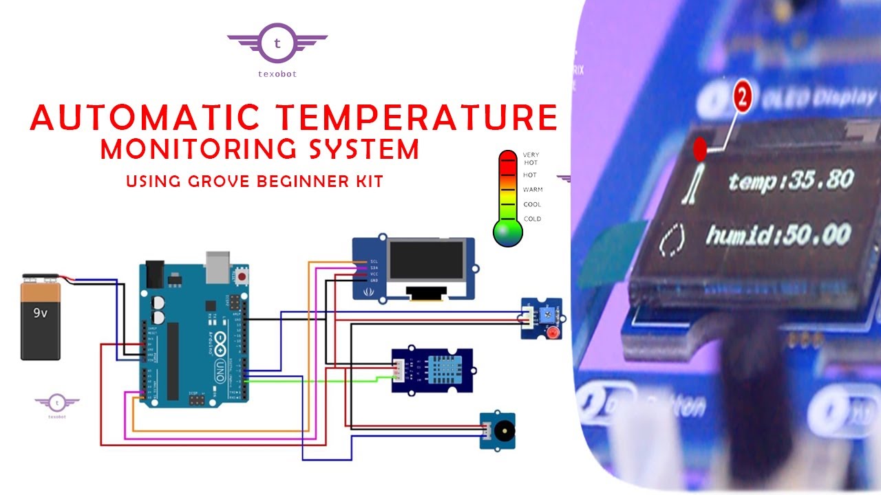 How to make a Temperature and Humidity monitoring system using