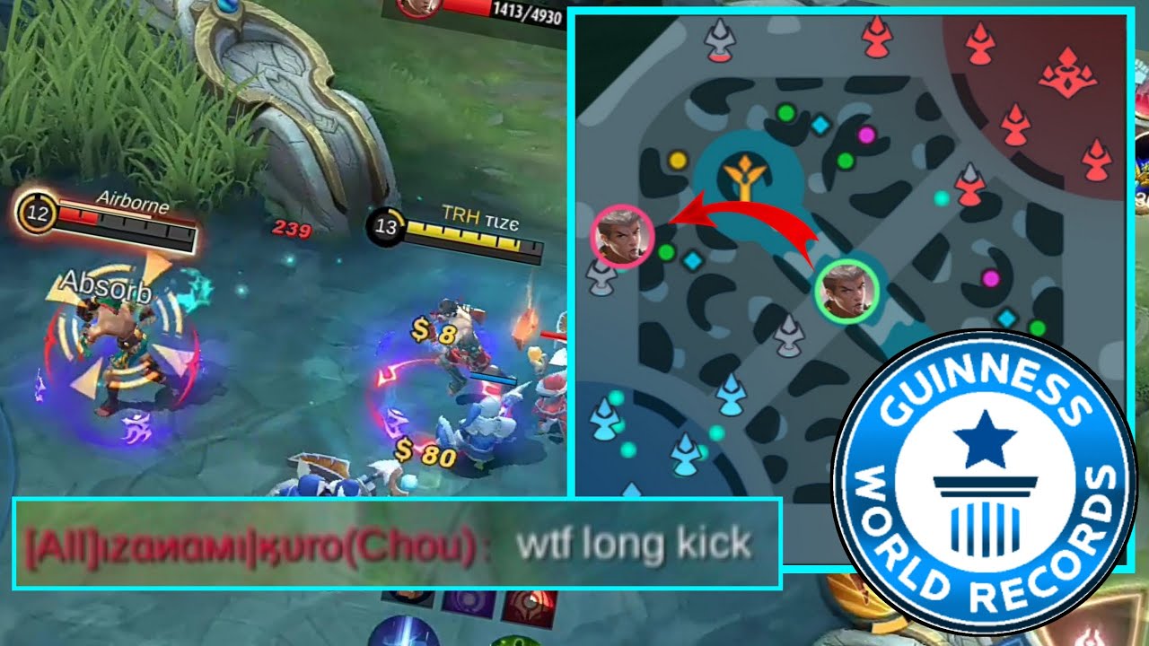 WORLD RECORD CHOU LONGEST KICK?!!