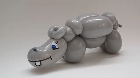 Hippo Balloon Tutorial -  Video 1 - BalloonTube with Graham Lee