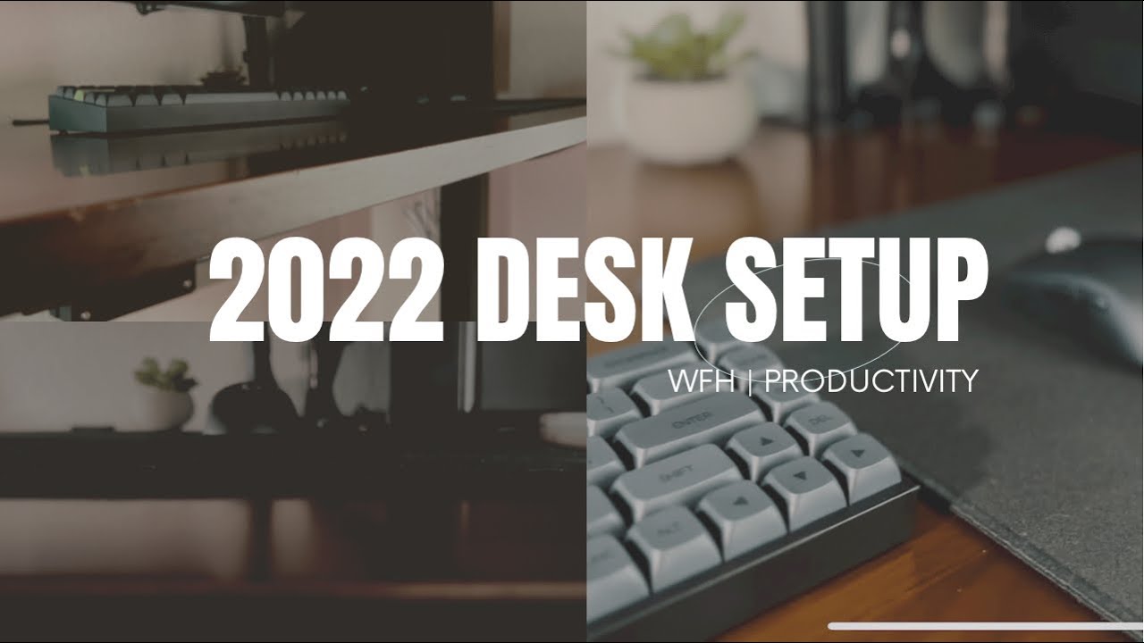 Work From Home Productivity Desk Setup | How It Started vs How It's ...