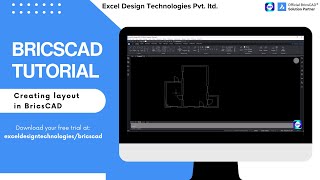 Efficient Architectural Drafting: Mastering Floor Plans & Layouts with BricsCAD | Excel Design |