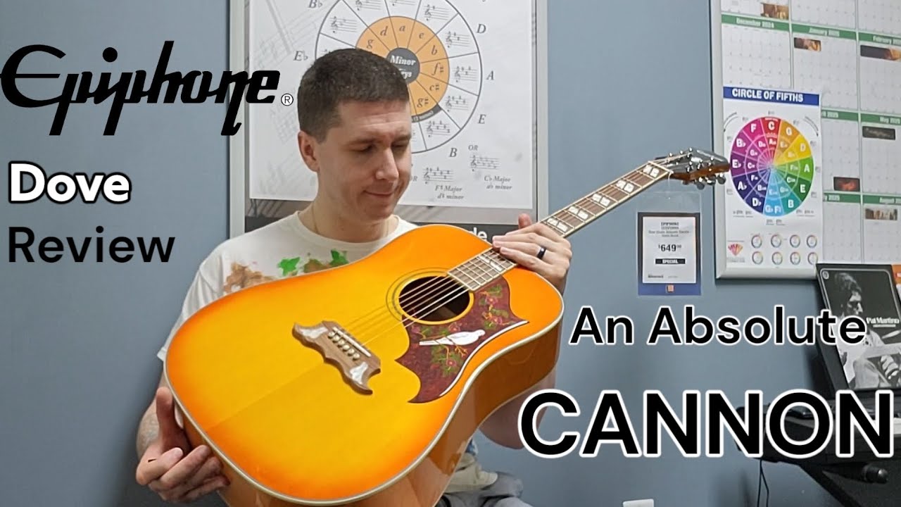 Small Price, HUGE TONE | The Epiphone Dove - YouTube