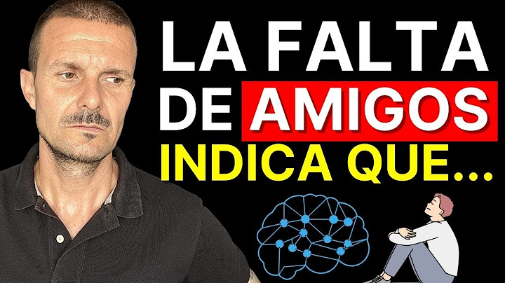 NO TENER AMIGOS sugiere que una Persona tiene Mucha... La FALTA DE AMIGOS indica que una Persona es