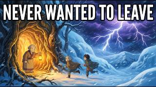 She Hid From the Storm in Grandma's Cave And Never Wanted to Leave 🌩️ Ghibli Sleep Story