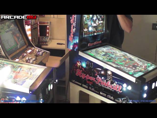 Vidéo de présentation du Flipper Arcademy 