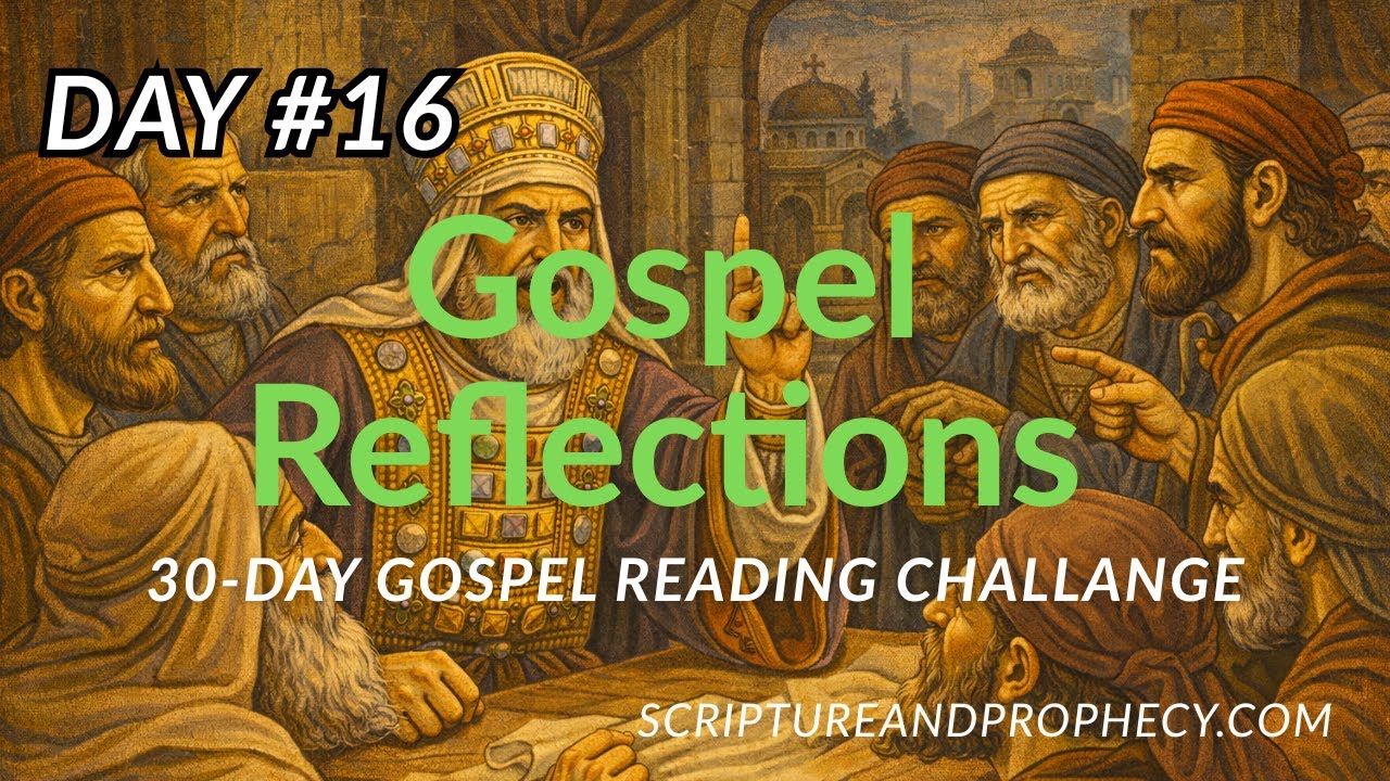 The Plot to Kill Jesus - 30-Day Gospel Reading Challenge - Day 16 (John 