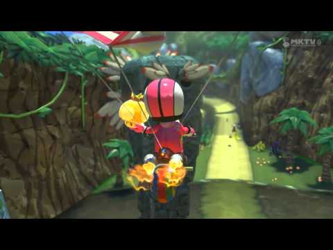 Wii U - Mario Kart 8 - (3DS) Forêt tropicale DK