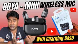 Boya Mic Mini 2 wireless microphone with Charging Case ! for Android & iPhone 2026 Review under 5k