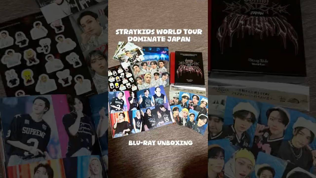 Unboxing StrayKids】 〈dominATE JAPAN🇯🇵〉スキズ エコパスタジアム