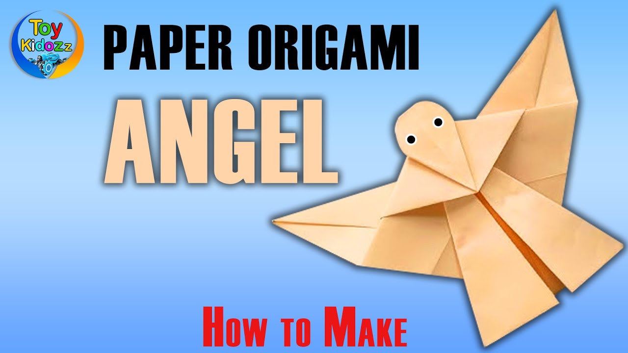 Angel Origami Tutorial | Easy Paper Angel Step by Step