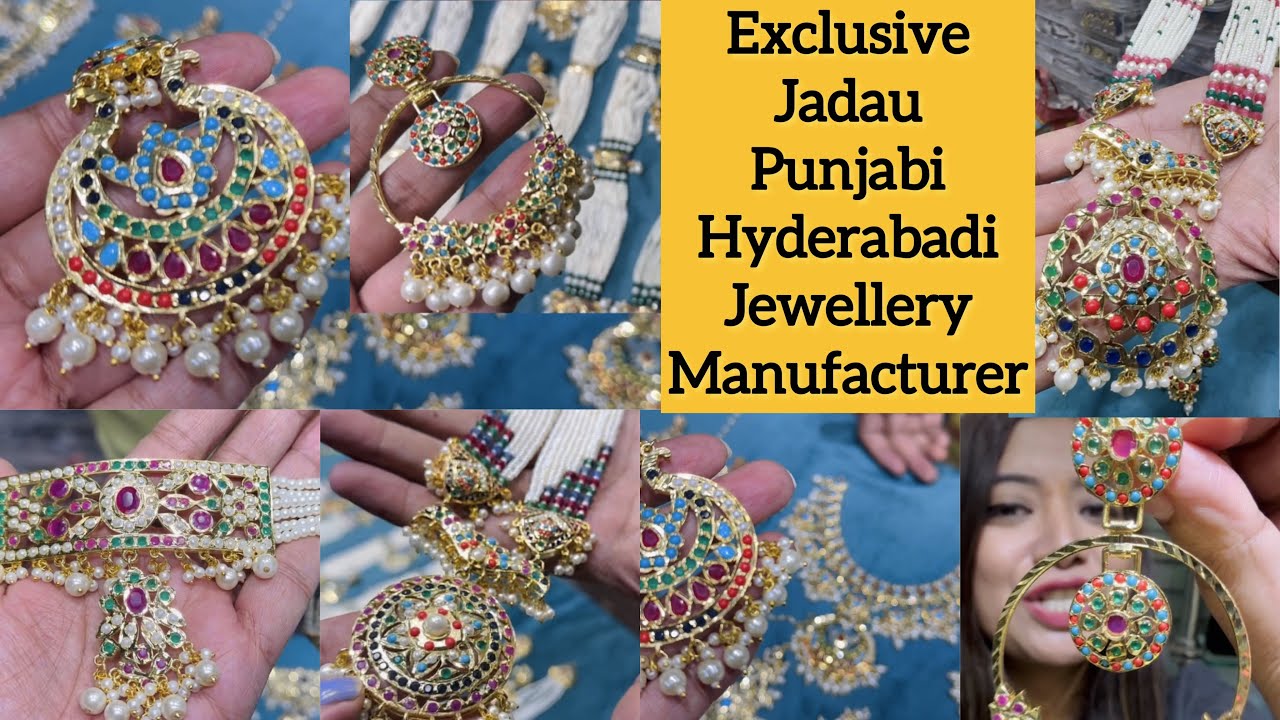 Premium Jadau, Polki, Pearls, Jewellery Wholesaler in Chandni Chowk Delhi #jewellery