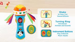 vtech baby babble and rattle microphone