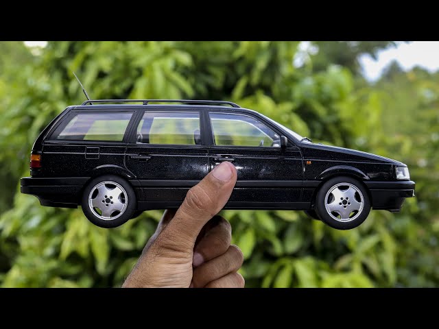 Unboxing Of Mini Volkswagen Passat B3 VR6 1:18 Diecast Model Car