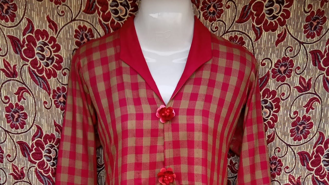 Coat Collar Cutting Coat Collar Cutting And Stitching For Kurti And coat-collar-cutting-coat-collar-cutting-and-stitching-for-kurti-and