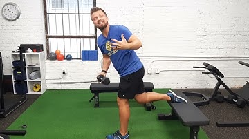 Dynamic Rotations with RFE Split Squat