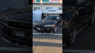 Hks R34 Gtr Skyline In Fuji Speedway At Nismo Festival In Japan