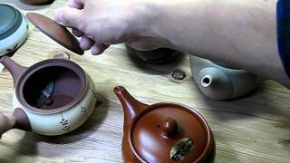 常滑焼急須のご紹介