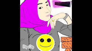 Story wa adek berjilbab Ungu