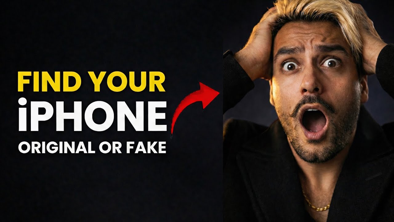 How to find your iPhone is original or fake