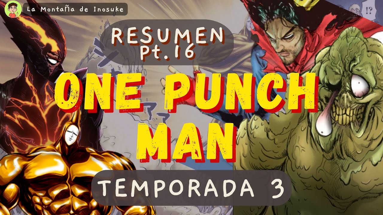 HÉROES CLASE S VS EJECUTIVOS Y GAROU | One Punch Man TEMPORADA 3 | Manga Narrado Pt. 16
